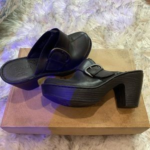 Black clogs